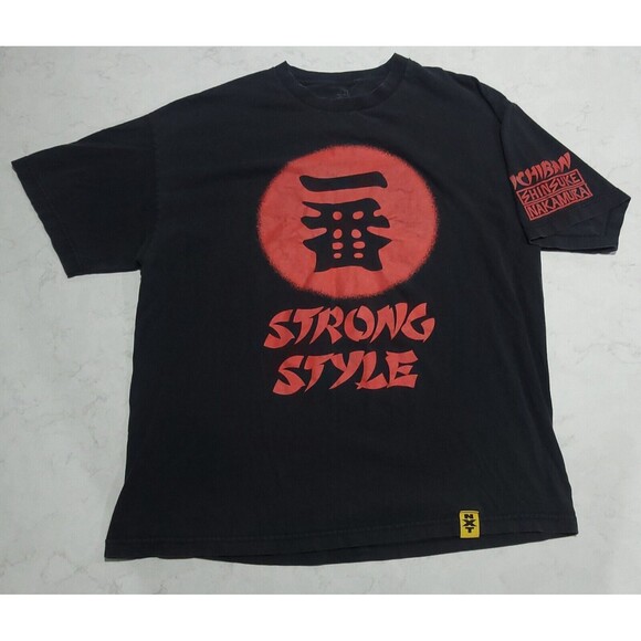 NXT WWE Authentic Shinsuke Nakamura Strong Style Ichiban Symbol XL EUC - Picture 2 of 9